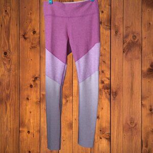 Outdoor Voices Athletic Colorblock Leggings Activewear Yoga Gym Women's Small